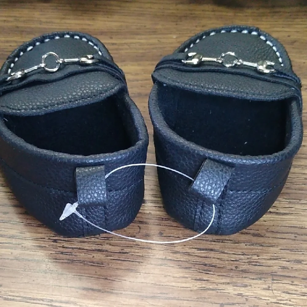 Stylish Black Kids Loafers